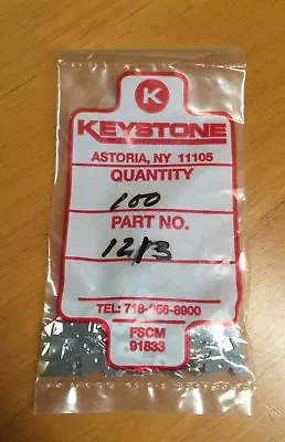 Keystone 1213  PCB Terminal 5.21mm X 0.81mm 0.205  X 0.032  (100pcs = 1 Lot) • $10