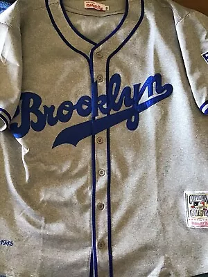 Brooklyn Dodgers Mitchell And Ness Size 50 XL Jersey ( See Description) • $39.99