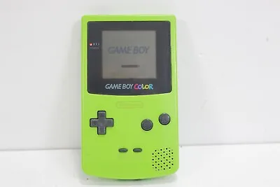 Nintendo Game Boy Colour Lime Green For Parts Or Spares • £39.97
