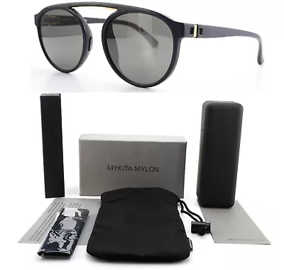 MYKITA Berlin Sunglasses Mylon Sun Altos 51-19 140 Zeiss Black Gold 824 IN Boxed • $423.47