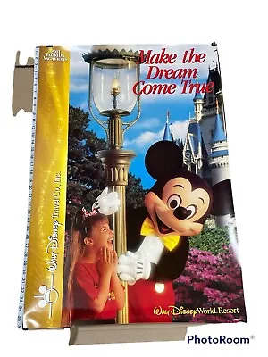 Vintage Disneyworld Resort Poster! Mickey Mouse! • $20