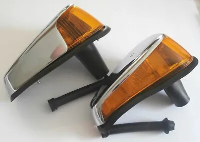 Bug Super Beetle Front Turn Signal Assembly Pair Left Right 1970-1979 Volkswagon • $74.37