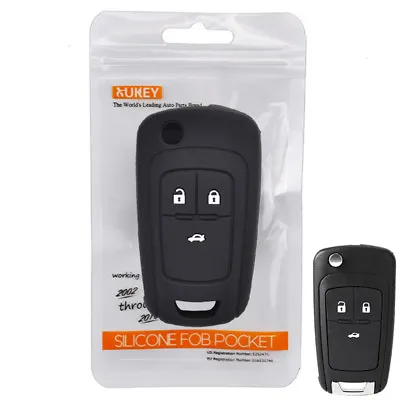 Silicone Key Cover Remote Case For Holden Barina Cruze Fob Holder 3 Button • $9.89