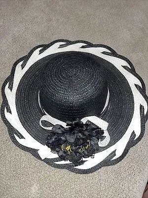 Red Hat Society Funeral Mourning Black Hat • $17