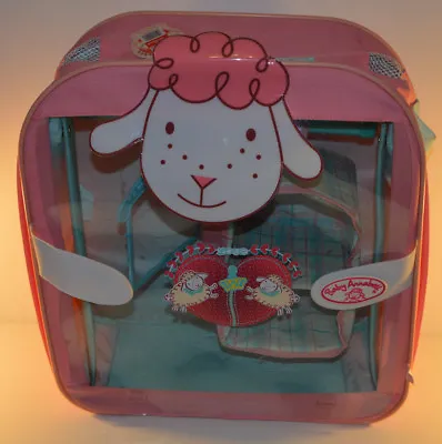 £39.99 • Buy Original Baby Annabell Dolls Wardrobe With Storage Bag & Hanger - Zapf Creation