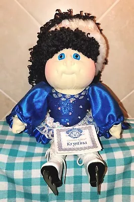 VHTF! Kristina Cabbage Patch Soft Sculpture Mini Edition - With Display Stand • $125