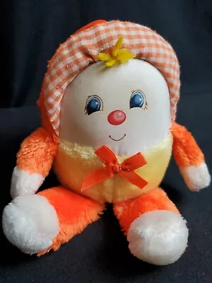 Baby Soft Touch Humpty Dumpty Rattle Toy American Greetings Stuffy 1982 Stuffed • $17.95