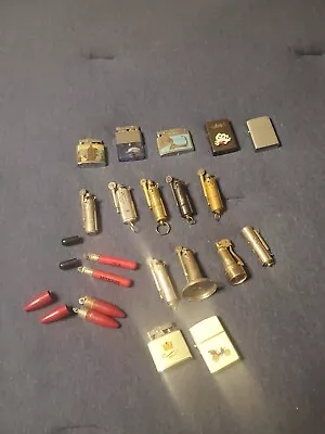 Lot Of 20 Antique And Vintage Cigarette Lighters PP • $97