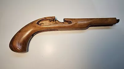 Spainish CVA Vintage Black Powder Muzzleloader Pistol Wood Stock For 9  Barrel • $89.96