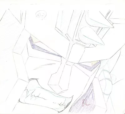 TRANSFORMERS Magmatron Animation Cel Drawing Anime Beast Wars Neo 1999 Xa2 • $49.99