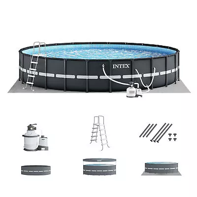 Intex 26333EH 24' X 52  Round Ultra XTR Frame Swimming Pool Set With Filter Pump • $1219.99