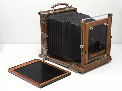 Large Format Camera Wooden Camera 8x10  8x10 Inch With Beam And A Cassette • £512.34