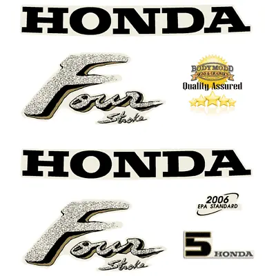 $44 • Buy HONDA 5hp 4 Stroke Decals/stickers  Quality Product