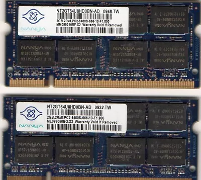 4GB 2x 2GB Kit Dell Precision M2300 M2400 M4200 M4300 M6300 M65 M90 DDR2 Memory  • $24.90