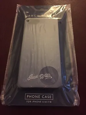 £10 • Buy Jack Wills IPhone 6/6S/7/8 Holographic Phone Case