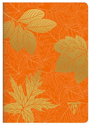 Clairefontaine Neo Deco Notebook In Pumkin Lined - 6 X 8.25 (A5) NEW - 1 Piece • $15.95