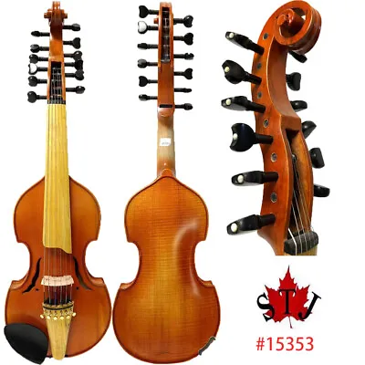 SONG Master 6×6 Strings Viola D'Amore 14 Old Model InstrumentGood Sound #15353 • $499