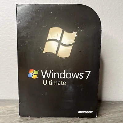 Microsoft Windows 7 Ultimate Upgrade 32 & 64 Bit DVD • $95.99