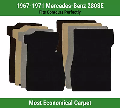 Lloyd Velourtex Front Row Carpet Mats For 1967-1971 Mercedes-Benz 280SE  • $93.99