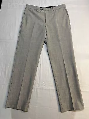 Lauren Ralph Lauren Total Comfort Pants 34x30 White Black Houndstooth Slacks • $24.89