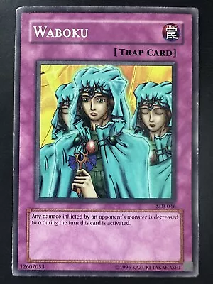 Yugioh Card SDJ-046 Waboku Light Played  • $0.99