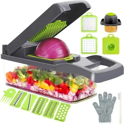 £16.99 • Buy Mandoline Slicer All-in-One Kitchen Vegetable Chopper Vegetable Slicer Cutter