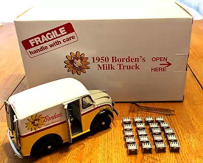 Borden Milk Delivery Truck 1950 Danbury Mint 1:24 Scale Diecast • $65