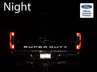 2019 Ford Super Duty Reflective Tailgate Letters Vinyl Decals F-250 F-350 F-450 • $24.95