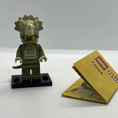 Lego Triceratops Costume Fan Minifigure Collectible Series 25 71045 CMF Lot Dino • $11.97