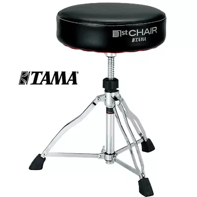 Tama HT430B 1st Chair Round Rider Flat Top Trio Drum Throne • $289