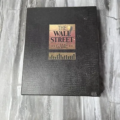The Wall Street Game Board Game Great Condition - 1986 - COMPLETE- • $24.38