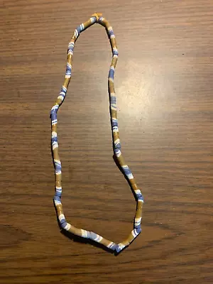 Vintage African Glass Beads - Trade Bead Necklace - Ghana Powder Glass Strand • $10