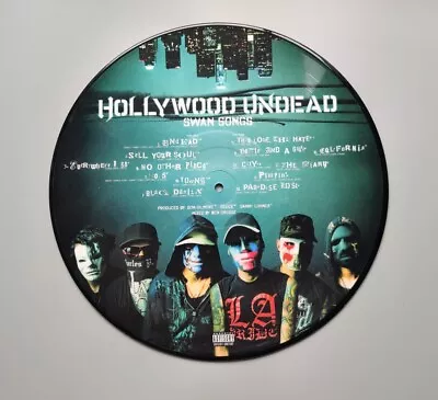 Hollywood Undead Swan Songs | Picture Disc Vinyl LP RARE • £170.70