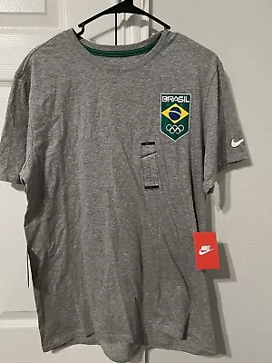 $15 • Buy Nike Tee Olympic Brasil Sz L