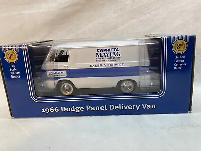 SpecCast 1964-66 Dodge Van A100 Maytag Truck Service Liberty Classics Coin Bank • $49.95