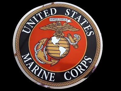  U.s Military Marine Corps Ega Oversized Large Window Decal Sticker 12  Inches  • $14.95