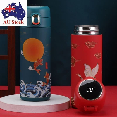 $22.82 • Buy Thermos Cup Intelligent Temperature Display Premium Travel  Mug Chinese Style