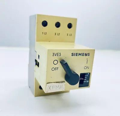 Siemens 3ve3000-2ga00 Manual Motor Starter 28amp 600v 3ph • $14.99