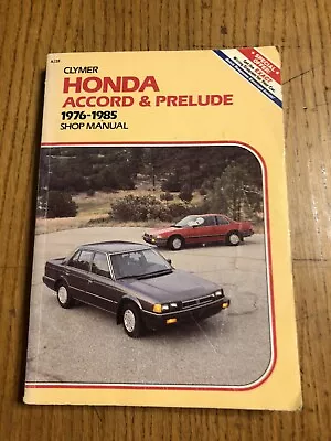Honda Accord 1976-1985 Tune-up Shop Repair Service Manual Book Engine Electrical • $19.99