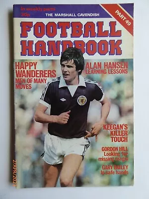 £1.80 • Buy Football Handbook Part 49, Marshall Cavendish, 1979, GC