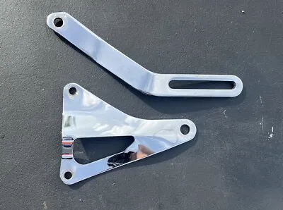 1965-1969 Ford Mustang Galaxie Fairlane 289 302 351W Alternator Bracket Chrome • $20