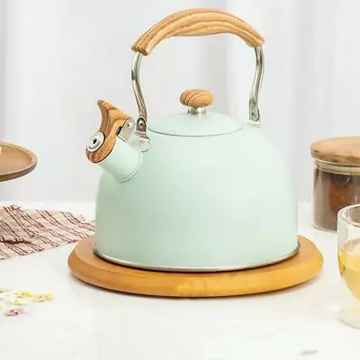 £35.95 • Buy 2.5 Liters Whistling Teapot Anti-Heat Boiling For Cuisinart Farmhouse Dining