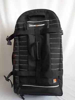 Magic Marine 90L Travel Bag Pro With Wheels - Black • £89.99