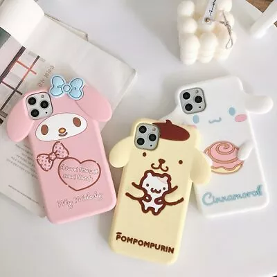 Kawaii My Melody Cinnamoroll Phone Case For IPhone 11 12 13 Mini Pro Max XS XR • £6.23