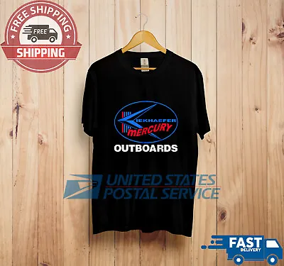 New Mercury Marine Boats Outboard Logo T-Shirt Men's T-Shirt Size S To 5XL • $25