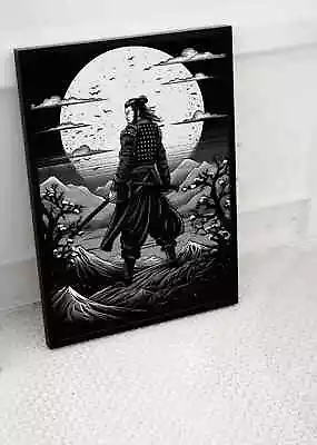 Japanese Samurai Sword Warrior Poster Anime Fantasy Print Art A3 A4 A2 A1 Size • £8.95