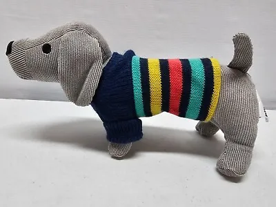 PILLOWFORT Plush Dachshund Sweater Dog Stuffed Animal Corduroy Neck Pillow 10  • $10