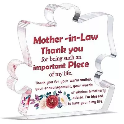 Mother In Law Gifts From Daughter In Law Birthday Mother's Day Mther In Law • $24.25