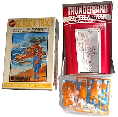 Vintage Thunderbirds Models GORDON TRACY With Thunderbird 4 - 1992 Imai Kits • £19.99