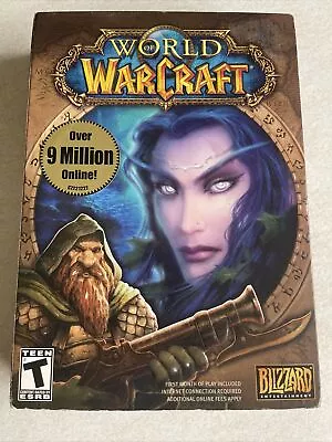 World Of Warcraft PC Game Blizzard Entertainment  Original Box With Manual • $25